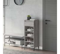 vidaXL Scarpiera Grigio Sonoma 40x36x105 cm in Legno Multistrato