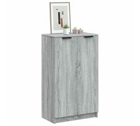 vidaXL Scarpiera Grigio Sonoma 59x35x100 cm in Legno Multistrato