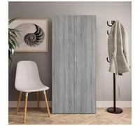 VIDAXL - Scarpiera Grigio Sonoma 80x35,5x180 Cm In Legno Multistrato