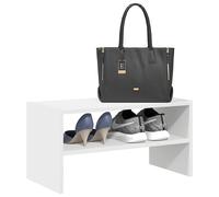 vidaXL Scarpiera Impilabile Bianca 60x30x30,5 cm, mobiletto portascarpe, scarpiera Ingresso, mobiletto portascarpe, portascarpe Ingresso, portascarpe