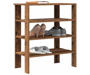 vidaXL Scarpiera Legno Vecchio 61x32x70 cm in Truciolato