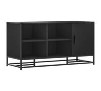 vidaXL Scarpiera Nera 100x40x53,5 cm in Truciolato e Metallo