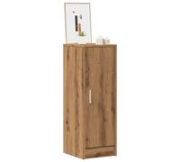 vidaXL Scarpiera Rovere Artigianale 32x35x92 cm in Legno Multistrato, Mobile per Scarpe, mensola per Scarpe, Porta Scarpe, Armadio per Scarpe