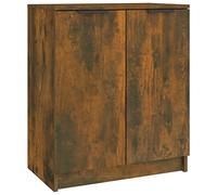 vidaXL Scarpiera Rovere Fumo 59x35x70 cm in Legno Multistrato