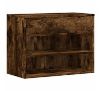 vidaXL Scarpiera Rovere Fumo 60x30x45 cm in Legno Multistrato