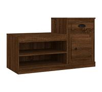 vidaXL Scarpiera Rovere Marrone 100x42x60 cm in Legno Multistrato