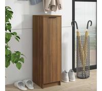 vidaXL Scarpiera Rovere Marrone 30x35x100 cm in Legno Multistrato