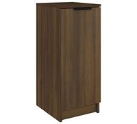 vidaXL Scarpiera Rovere Marrone 30x35x70 cm in Legno Multistrato