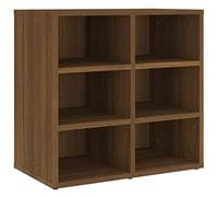 vidaXL Scarpiera Rovere Marrone 52,5x30x50 cm