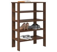 vidaXL Scarpiera Rovere Marrone 61x32x87,5 cm in Truciolato