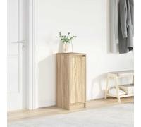 vidaXL Scarpiera Rovere Sonoma 29,5x34x76 cm in Legno Multistrato