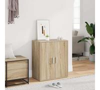 vidaXL Scarpiera Rovere Sonoma 60x35x70 cm in Legno Multistrato