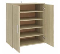vidaXL Scarpiera Rovere Sonoma 60x35x70 cm in Truciolato