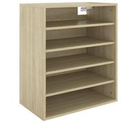 vidaXL Scarpiera Rovere Sonoma 60x35x70 cm in Truciolato