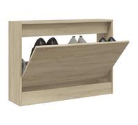 AX Scarpiera 80x21x57cm Portaoggetti Ordine Cassetto Rovere Sonoma Casa + 839912