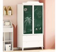 vidaXL Scatola creativa per bambini ROROS Bianco 90 x 45 x 180 cm