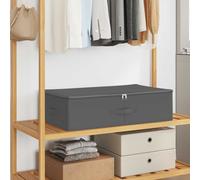 vidaXL Scatola di Stoccaggio 6 pcs Antracite 70 x 40 x 18 cm