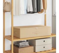 vidaXL Scatola di Stoccaggio 6 pcs Crema 70 x 40 x 18 cm