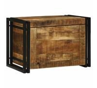 vidaXL Scatola di Stoccaggio 60 x 40 x 41 cm Legno di mango massello