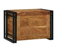 vidaXL Scatola di stoccaggio 60x40x41 cm - Legno di acacia massello