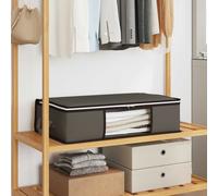 vidaXL Scatola di stoccaggio con finestra laterale trasparente 6 pz