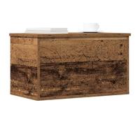 vidaXL Scatola di Stoccaggio Legno vecchio 60 x 35 x 35 cm | Mostra la bellezza naturale in modo semplice, Creato per durare e per un uso sicuro, Tanto spazio per tutte le tue cose
