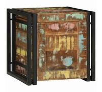 vidaXL Scatola di Stoccaggio Marrone e Nero 40 x 40 x 40 cm