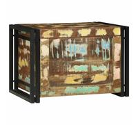 vidaXL Scatola di Stoccaggio Marrone e Nero 60 x 40 x 41 cm