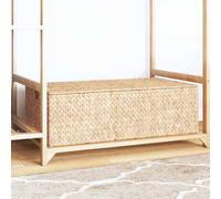 vidaXL Scatola di Stoccaggio Naturale 75 x 42 x 23 cm Giacinto d'acqua