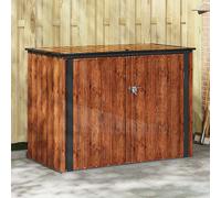 vidaXL Scatola di Stoccaggio per Giardino Marrone