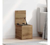 vidaXL Scatola di Stoccaggio rovere artigianale 30 x 35 x 35 cm