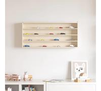 vidaXL Scatola Espositiva in Legno Marrone 80 x 8,5 x 36 cm