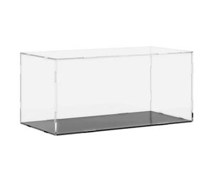 vidaXL Scatola espositiva trasparente 24x12x11 cm in acrilico