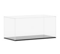 vidaXL Scatola espositiva trasparente in acrilico 30x15x14 cm