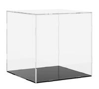 vidaXL Scatola Espositiva Trasparente 30x30x30 cm in Acrilico