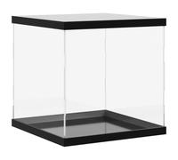 vidaXL Scatola Espositiva Trasparente 30x30x30 cm in Acrilico
