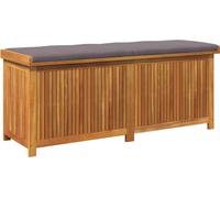 vidaXL Scatola per cuscini da esterno 150x50x60,5 cm in legno massiccio di acacia