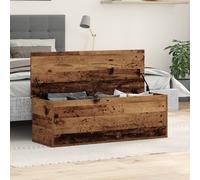 vidaXL Scatola per riporre in legno vintage 102x35x35 cm in legno ingegnerizzato