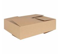 vidaXL Scatola Pieghevole 50 pcs 40x30x10 cm Cartone