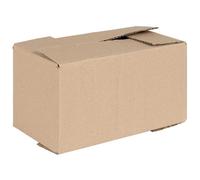 vidaXL Scatola Pieghevole 50 pcs Marrone 24 x 13 x 13 cm Cartone