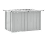 vidaXL Scatola portaoggetti da giardino, 109 x 67 x 65 cm, colore: Grigio