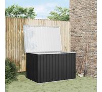 Baule da giardino antracite 149x99x93 cm