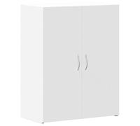 vidaXL Schedario bianco in legno multistrato 60x32x77,5 cm – Mobile da ufficio