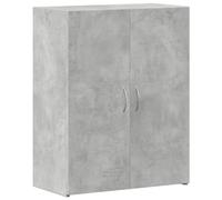 vidaXL Schedario Grigio Cemento 60x32x77,5 cm in Legno Multistrato