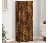 vidaXL Schedario Rovere Fumo 60x32x153 cm in Truciolato