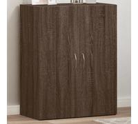 vidaXL Schedario Rovere Marrone 60x32x77,5 cm in Legno Multistrato