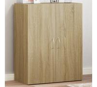 vidaXL Schedario Rovere Sonoma 60x32x77,5 cm in Legno Multistrato