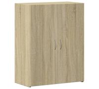 vidaXL Schedario Rovere Sonoma 60x32x77,5 cm in Legno Multistrato, Mobile da Ufficio, portaoggetti da Ufficio, Mobile Porta File, arredo da Ufficio