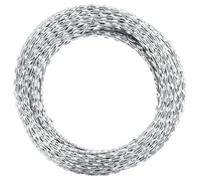 vidaXL Filo spinato Concertina elicoidale Acciaio zincato 100m Recinzione