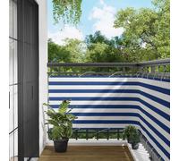 vidaXL Schermo da balcone 100 x 200 cm Tessuto Oxford Rettangolare